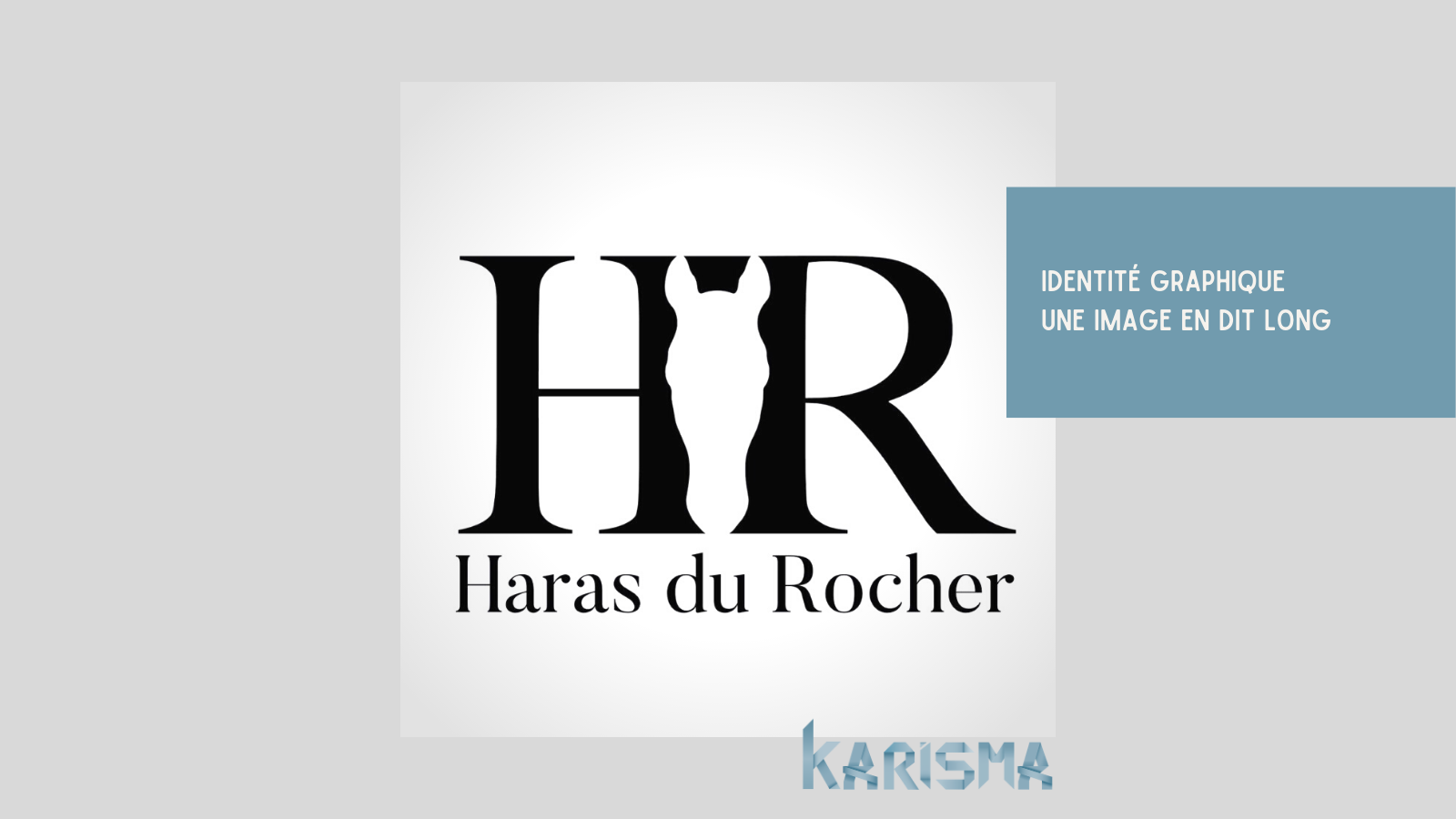 Logo du Haras du Rocher créé par Karisma Consulting
